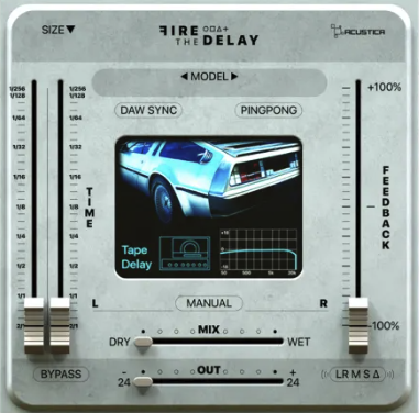 Acustica Audio Fire the delay